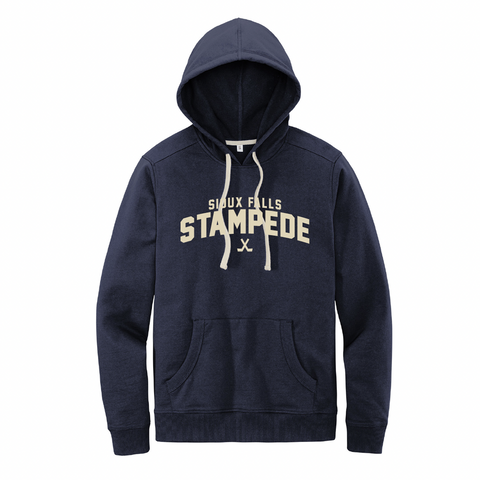 Sioux Falls Stampede Navy Cream Laced Sweatshirt