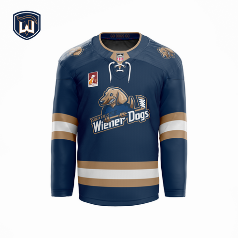 Youth SF Fighting Wiener Dogs Authentic Game Jersey