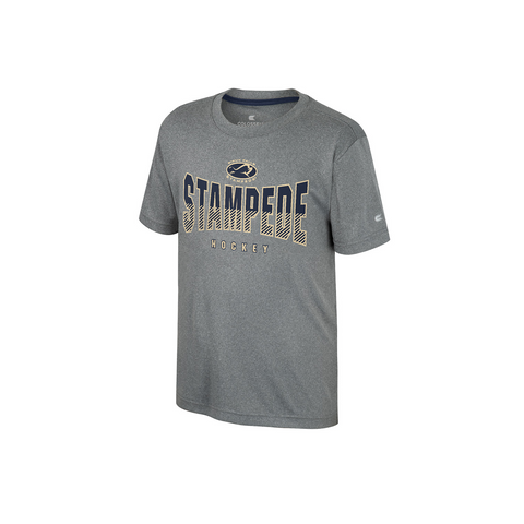 Youth SF Stampede Charcoal Performance Shirt