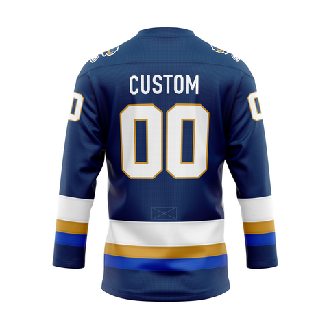 SF Stampede Personalized Navy Authentic Jersey
